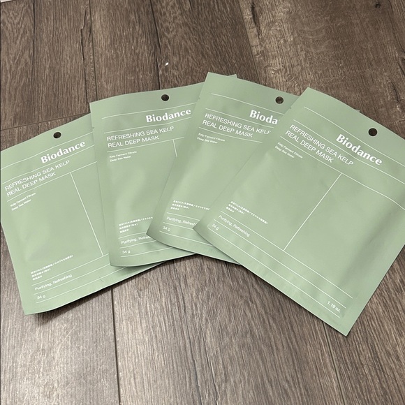 Refreshing Sea Kelp Facial Sheet Mask - Pack of 4 - Picture 2 of 2